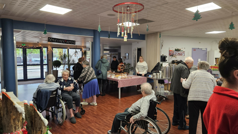 Le marché de Noël, c'est aussi à l'hôpital !