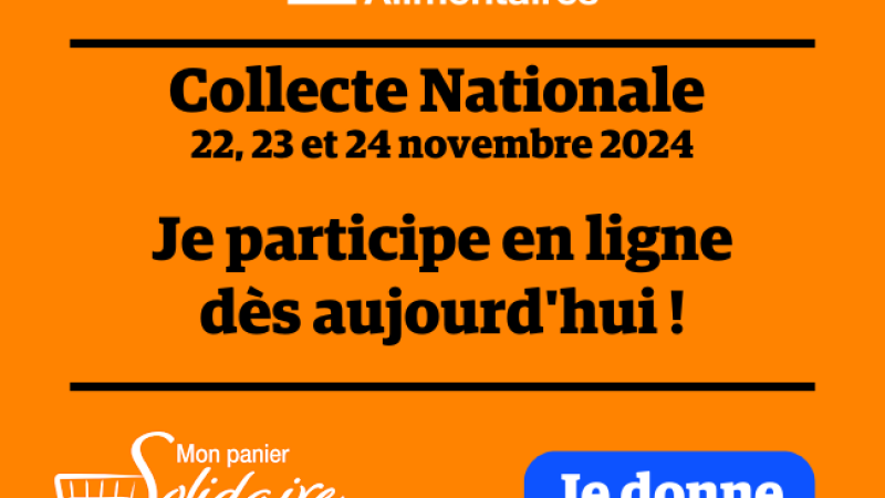 Banque alimentaire la collecte d'automne c'est aujourd'hui et demain dans tout le département