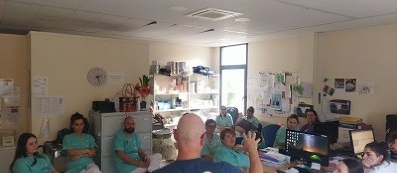l'EHPAD de l'hôpital de Mauvezin à participé à la semaine de la dénutrition