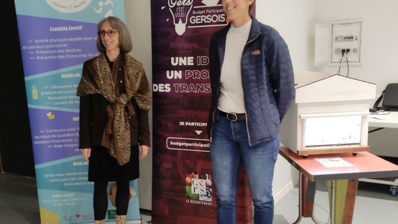 Soirée chez Hygie Sport pour l’inauguration du matériel acheté grâce au Budget participatif gersois