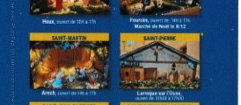 Suivez le chemin des crèches