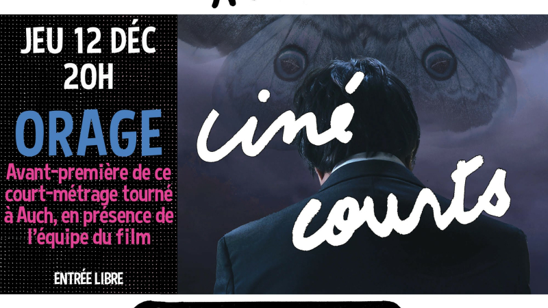 Evénement : ORAGE   court métrage tourné à Auch