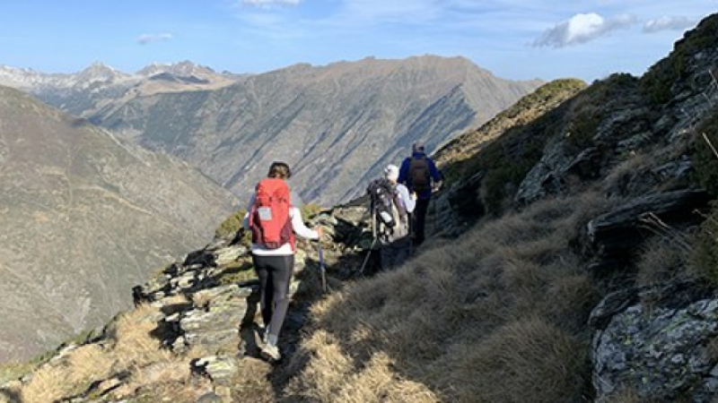 Randonnée Montagne avec la Marmotte Gersoise.