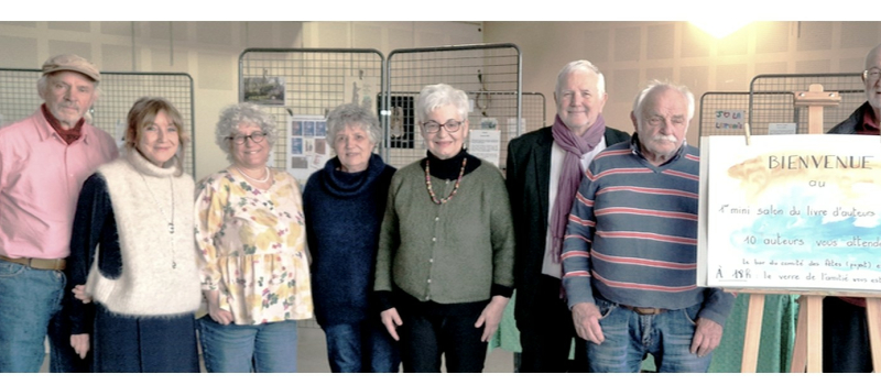 Réussite totale pour le premier salon du livre de Villefranche d'Astarac.