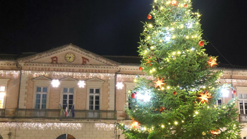 L'Isle-Jourdain est illuminé !