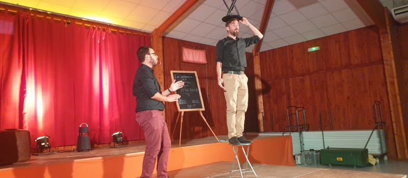 Un duo hilarant qui a enchanté le public !