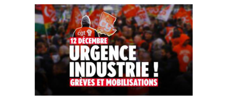 Union locale CGT  : communiqué contre la désindustrialisation de notre territoire