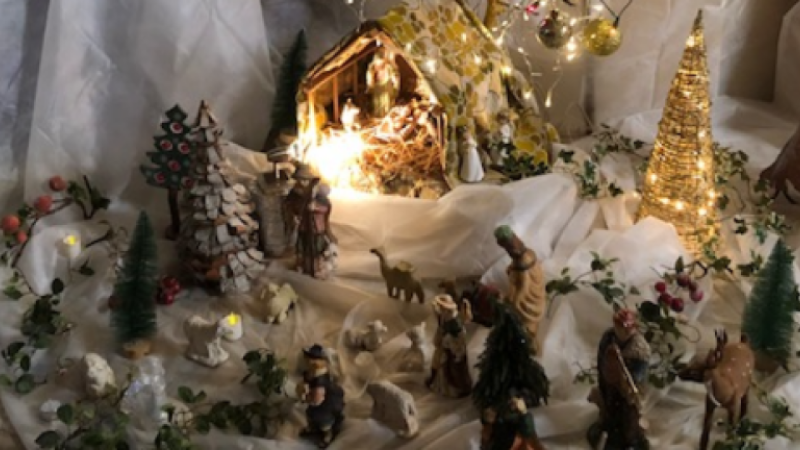 Venez découvrir la crèche de l'église !