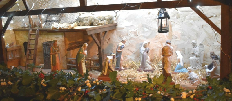 Le chemin des crèches vignronnes