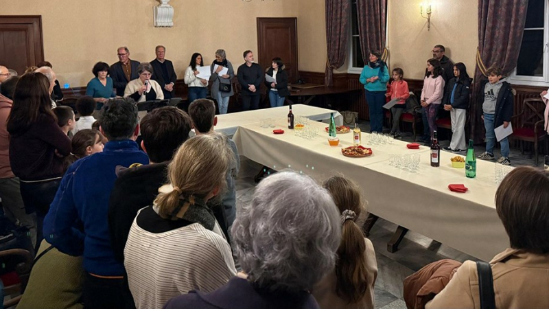 Remise de diplômes sanctionnant une année d'étude musicale