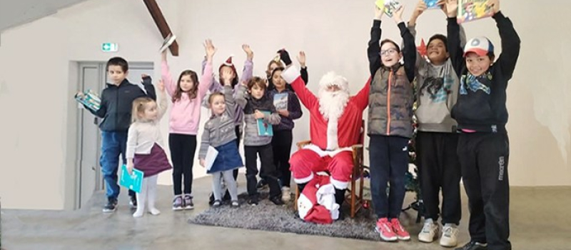 Le village fête Noël