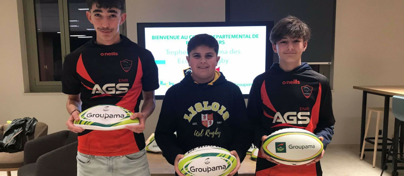 UAV Rugby : les M 14 reçoivent le trophée du fair play !