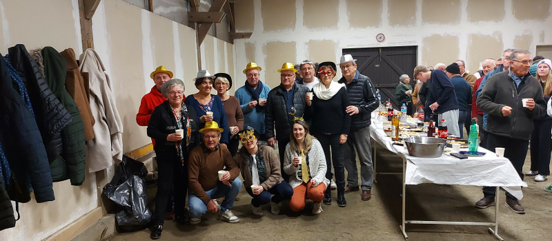 La Joyeuse Pétanque Vicoise fête la fin de l'année !