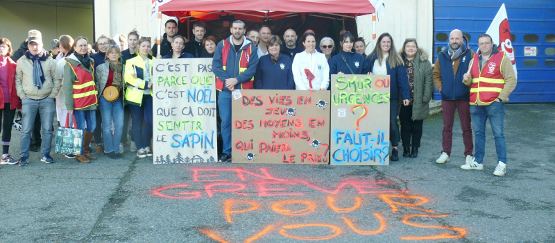 "On arrive à un point de rupture", s'insurgent les paramédicaux du service des urgences d'Auch
