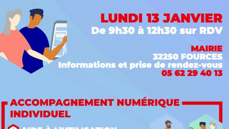Un conseiller numérique à Fourcès