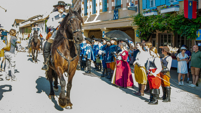 Pour «D'Artagnan chez d'Artagnan» à Lupiac, la vraie nouveauté est une ancienne tradition