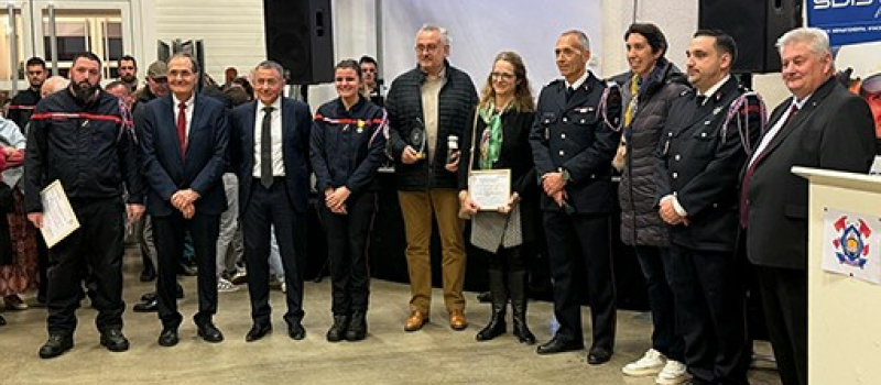 Les employeurs de sapeurs-pompiers volontaires récompensés