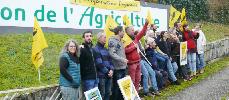 Eléctions de la Chambre d'agriculture : la Confédération paysanne lance sa campagne