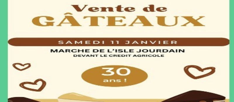 Le Comité de Jumelage sur le marché de l'Isle Jourdain