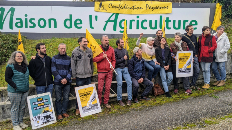 La Confédération paysanne va déverser de la musique et de la bonne humeur ce samedi