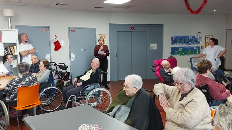 Hôpital : les vœux de la nouvelle directrice aux résidents