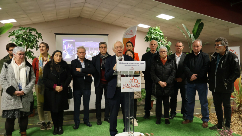 Retour sur la cérémonie des voeux du Maire à L'Isle-Jourdain.