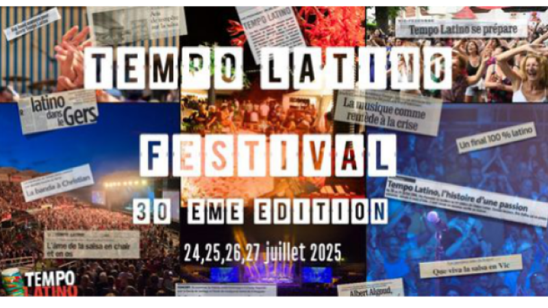 Tempo Latino 2025 : les premiers noms de la 30e édition !
