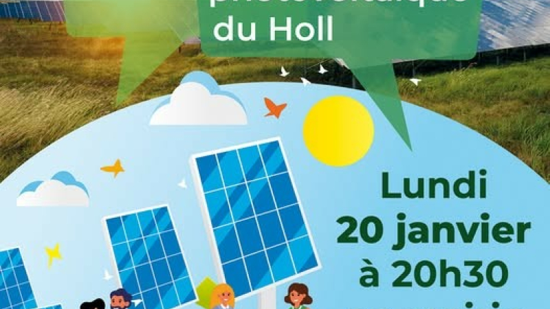 Parc photovoltaique du Holl