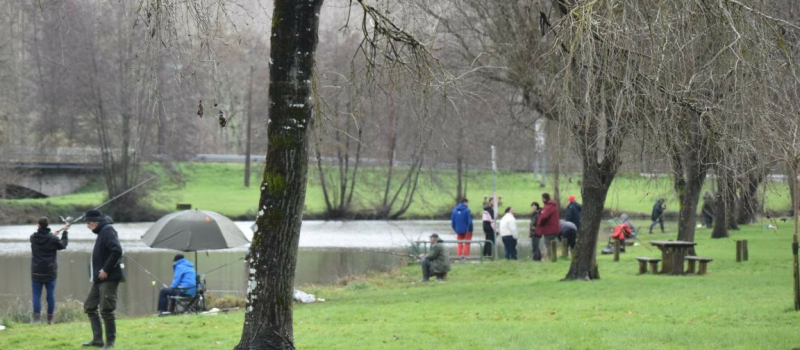 Concours de pêche  à la truite