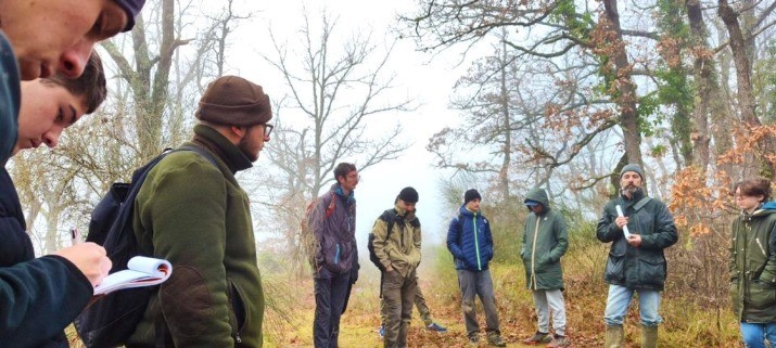 Diagnostic forestier à Lasseran