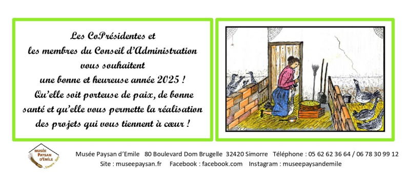 Assemblée Générale du musée Paysan d'Emile