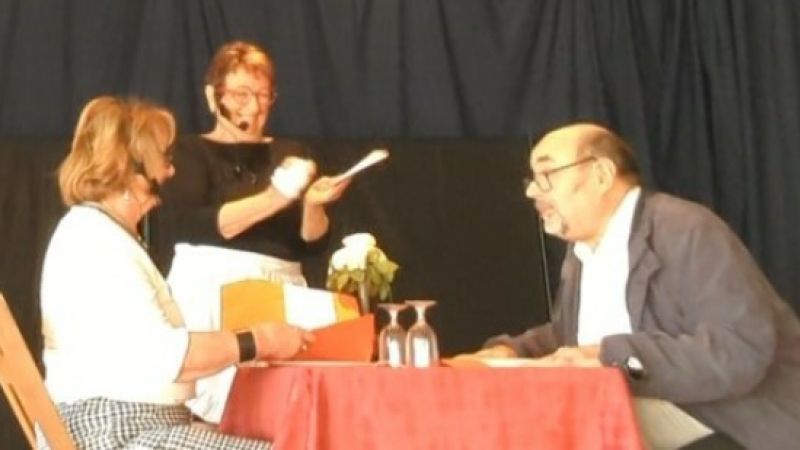 Bernard Villacres, président du club Regain, l’association des ainés vicquois, présente Les Tamalous.