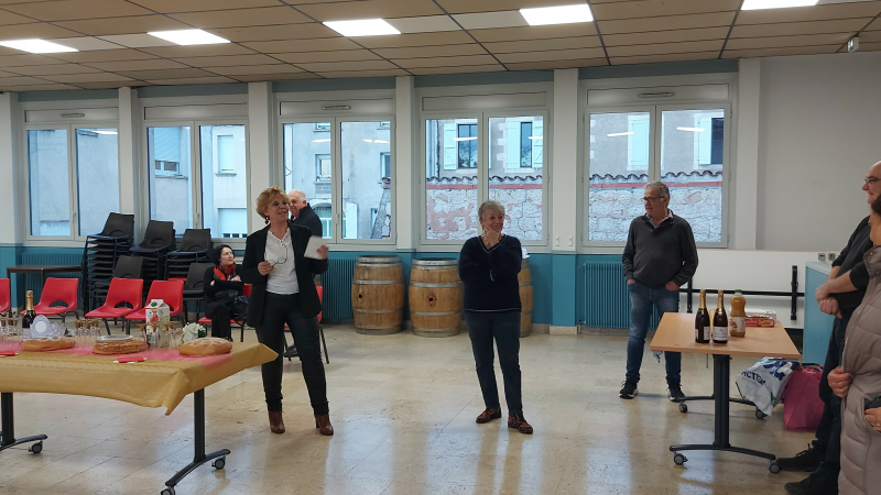 Association des  courses de chevaux de Vic-Fezensac : les  voeux de la présidente