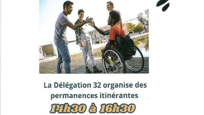 Permanence de la délégation 32 de France Handicap