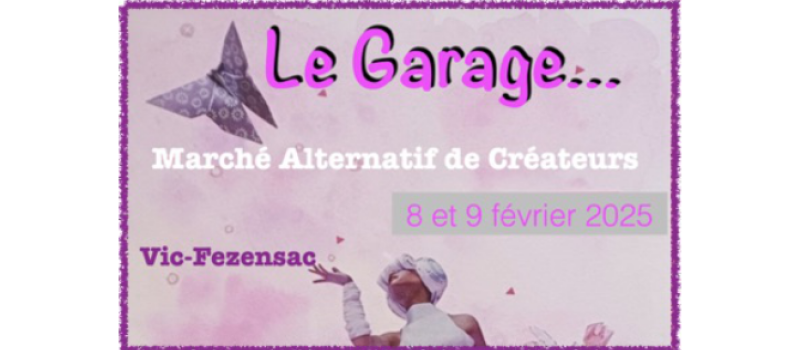 Venez découvrir ce week-end  au "Garage" un marché alternatif de créateurs !