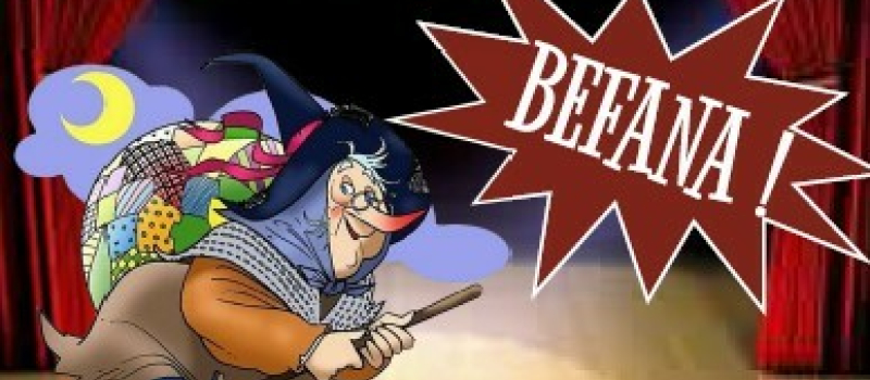 La VERITABLE histoire de la Befana  sur les planches