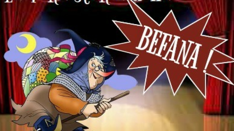 La VERITABLE histoire de la Befana  sur les planches