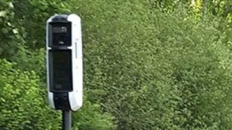Un radar tourelle de retour