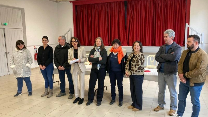 Les voeux de la maire Nadine Arqué :  " une année solidaire, pleine de justice, de toléranceet de paix!»