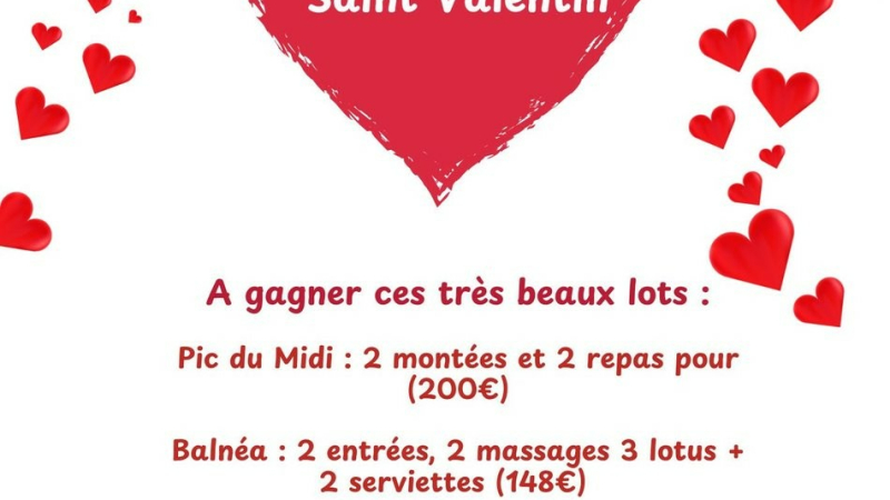Un air de Saint Valentin sur la ville