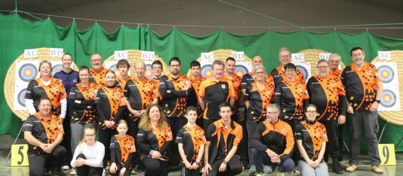 La Flèche Gasconne a reçu le Championnat Départemental de Tir à l'Arc.