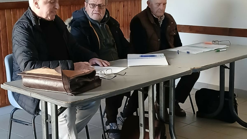 Après l'Assemblée Générale de l'Association des Anciens Combattants de Masseube