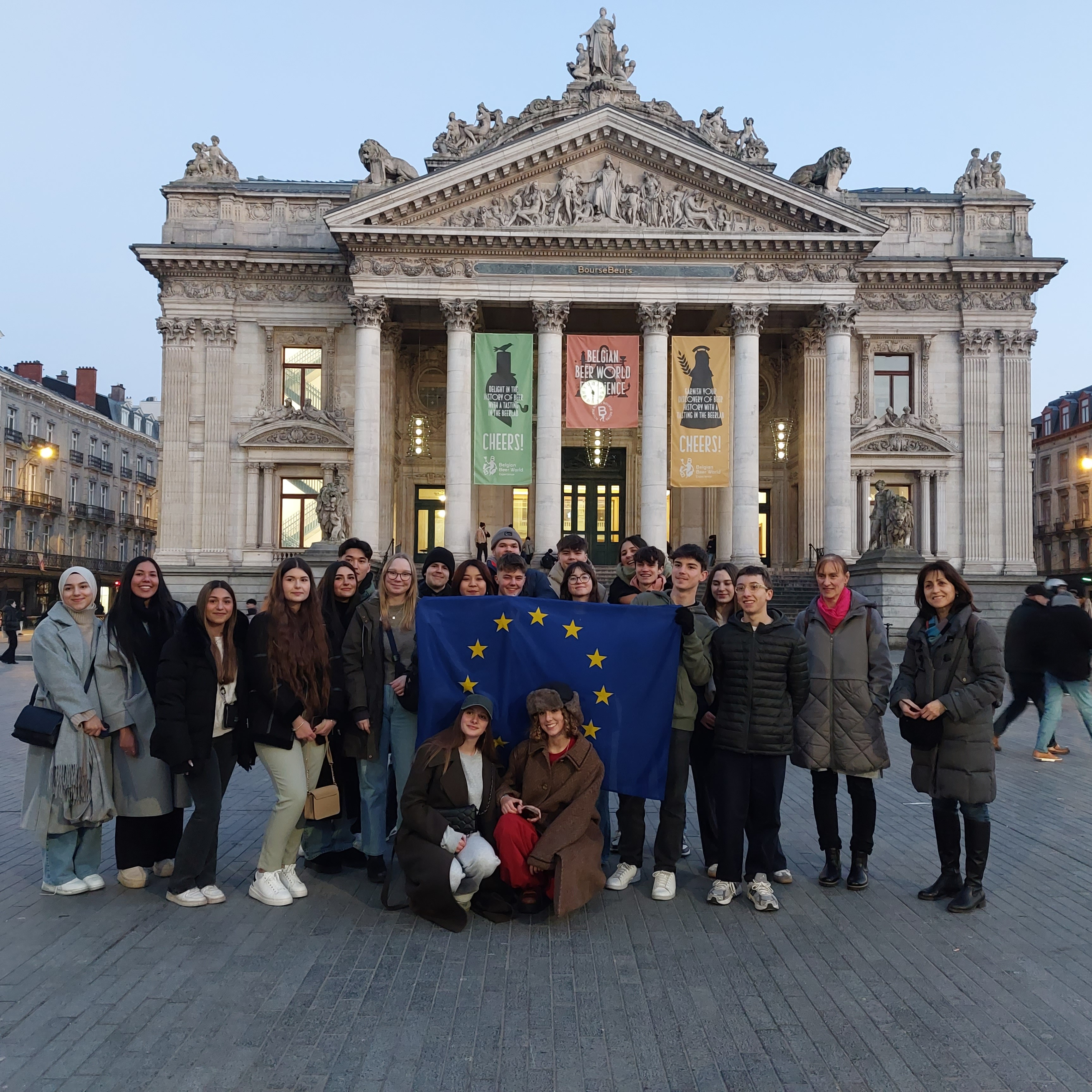 Sur la Grand-place de Bruxelles