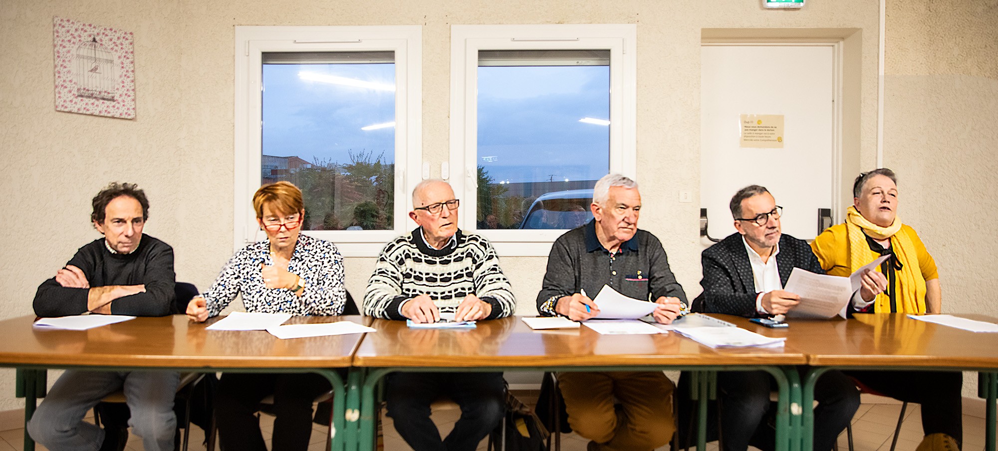 0 La tribune Gilles busipelli Chantal Mauranx Maurice Jurquet Jacques Barthe Christian Peyret Chantal Rey 1bis 160224.jpg