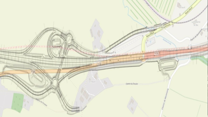 Circulation: mise en service du nouvel échangeur Ouest à l’Isle-Jourdain à compter du vendredi 28 Février à 11h