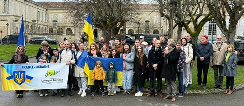 3 ans de guerre : Lectoure se mobilise pour l’Ukraine