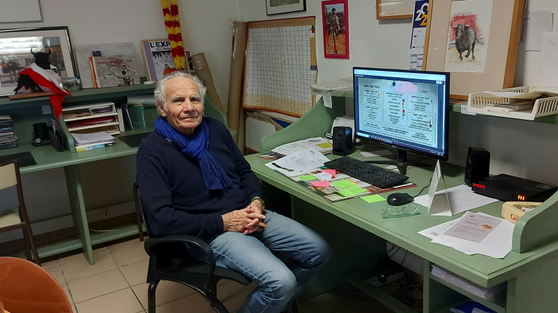Le président du club taurin vicois à la radio mercredi !