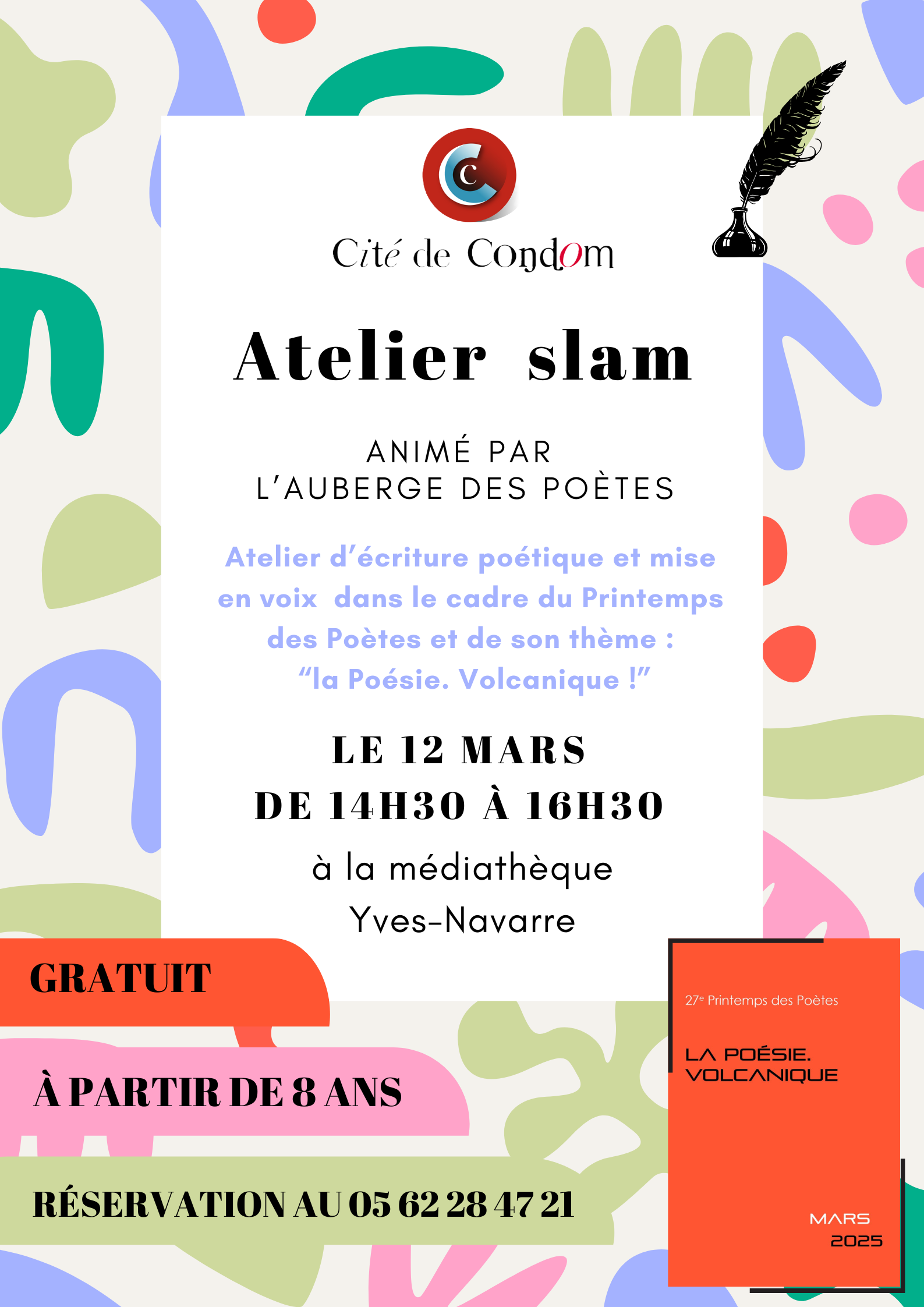 Slam au Printemps des poètes