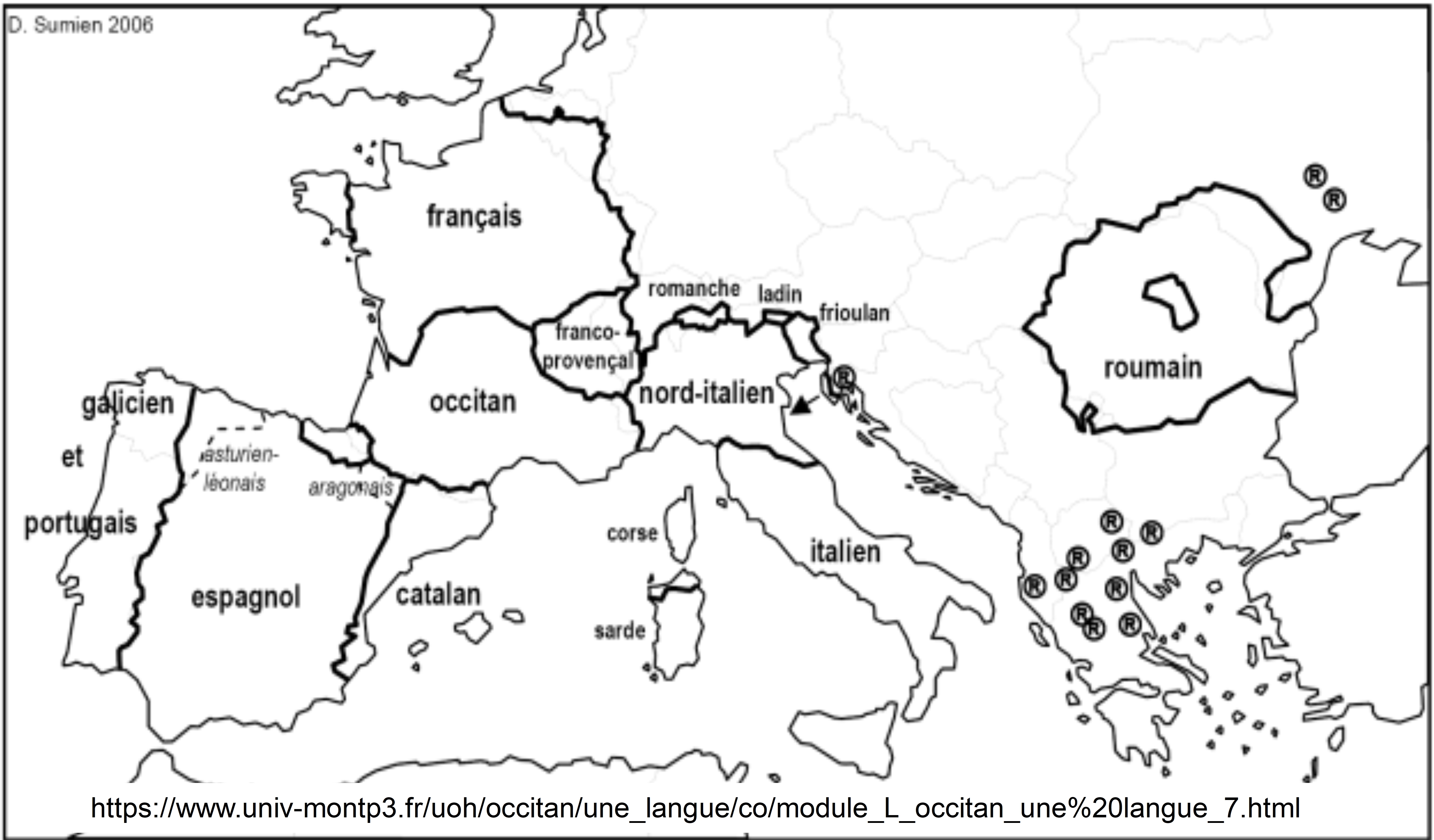Las lengas romanicas - les langues romanes