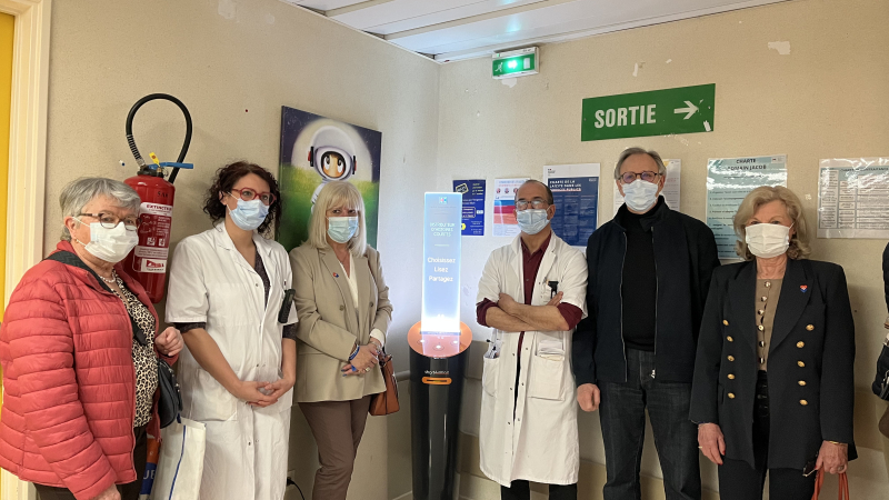 Un nouveau distributeur de conte à l'Hôpital d’Auch